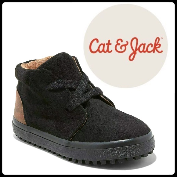 Cat Jack Axel Black Suede Booties 